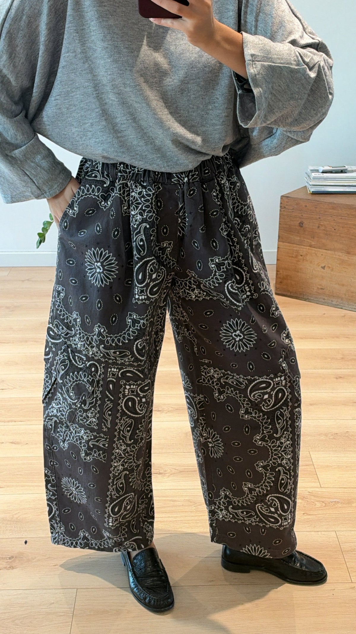 JEAN BANDANA MARRON "MATTEO"