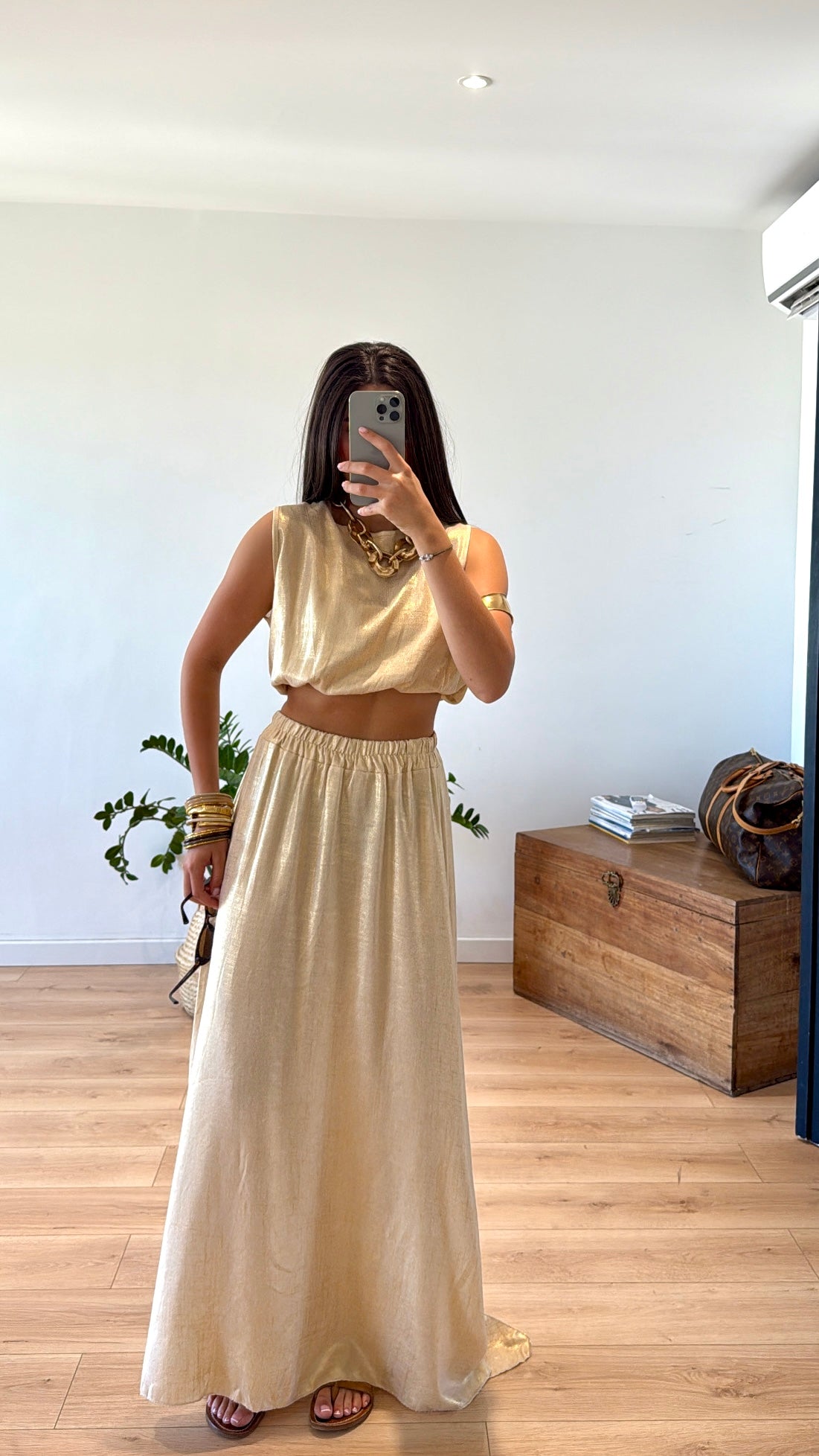 ENSEMBLE "CHLOÉ" DORÉ
