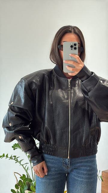 VESTE NOIR « THÉO »